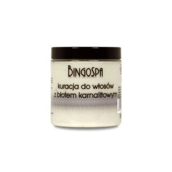 .BINGOSPA Kuracja do włosów z błotem karnalitowym 250g .